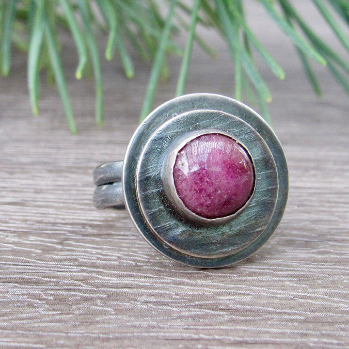 Pink Tourmaline Ring