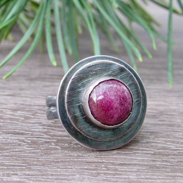 Pink Tourmaline Ring