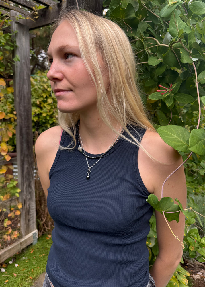 Pearl Heart Necklace