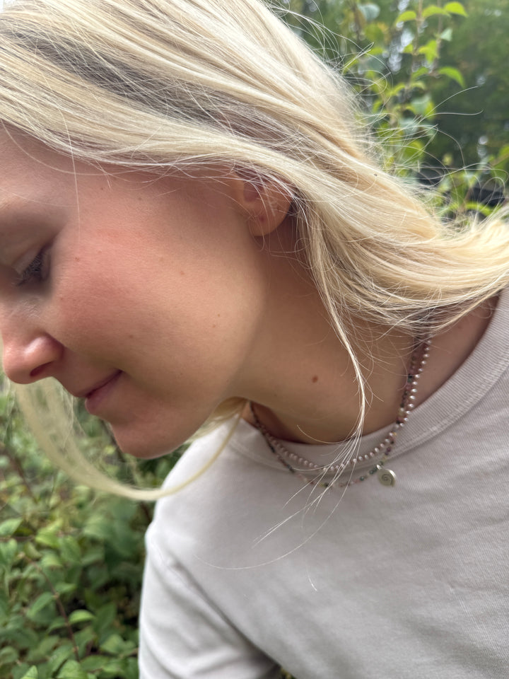Pink Pearl Necklace