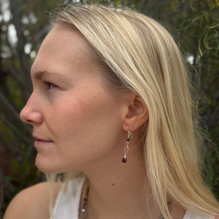 Three Step Earrings