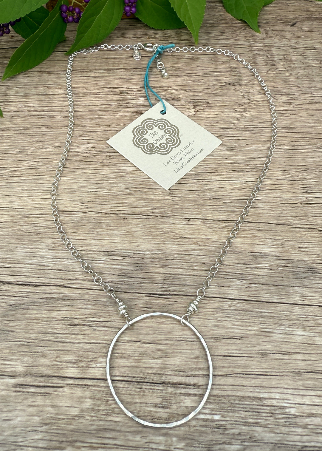 Simple Circle Necklace