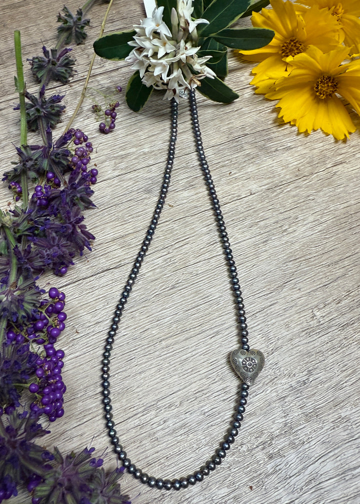 Pearl Heart Necklace