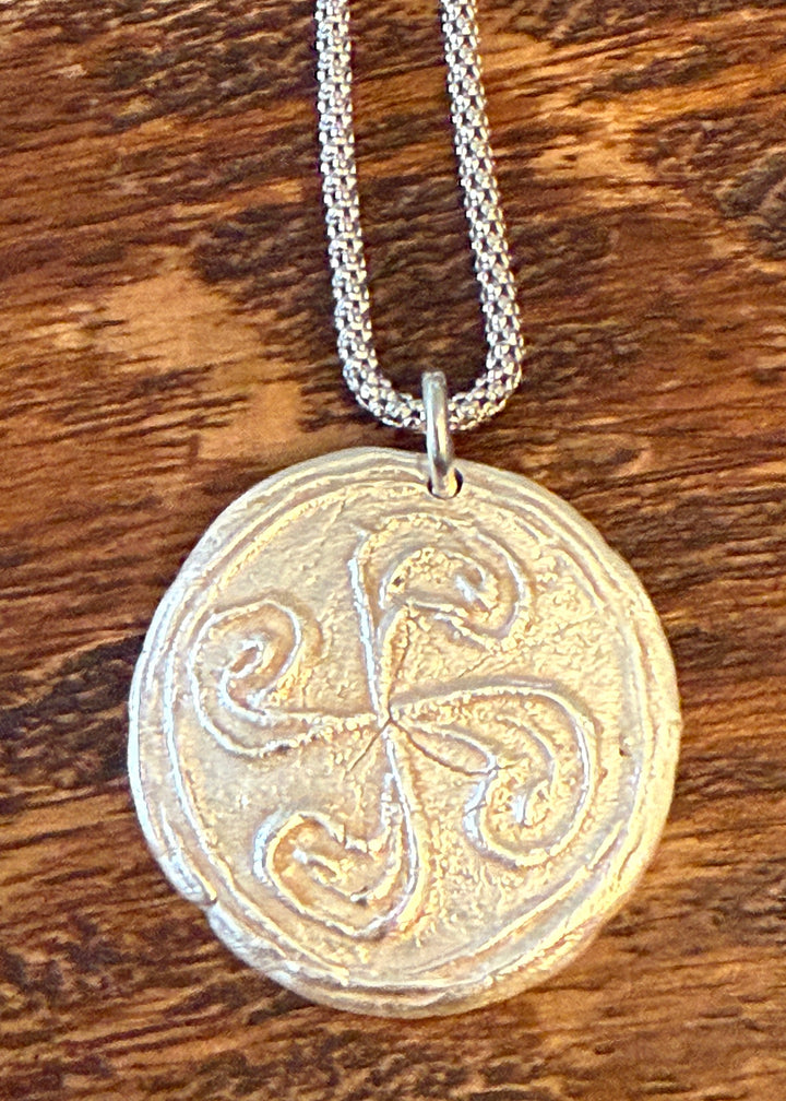 Lauburu Basque Cross Necklaces