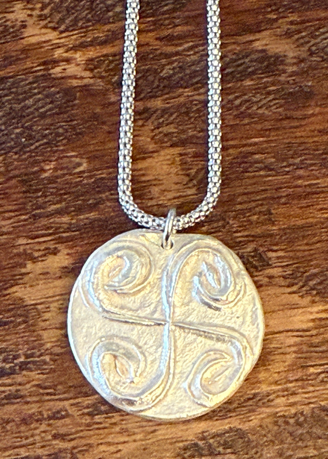 Lauburu Basque Cross Necklaces