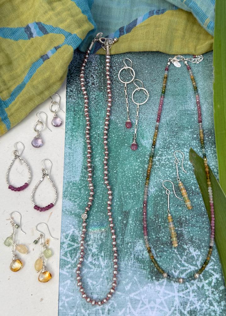 Pink Pearl Necklace