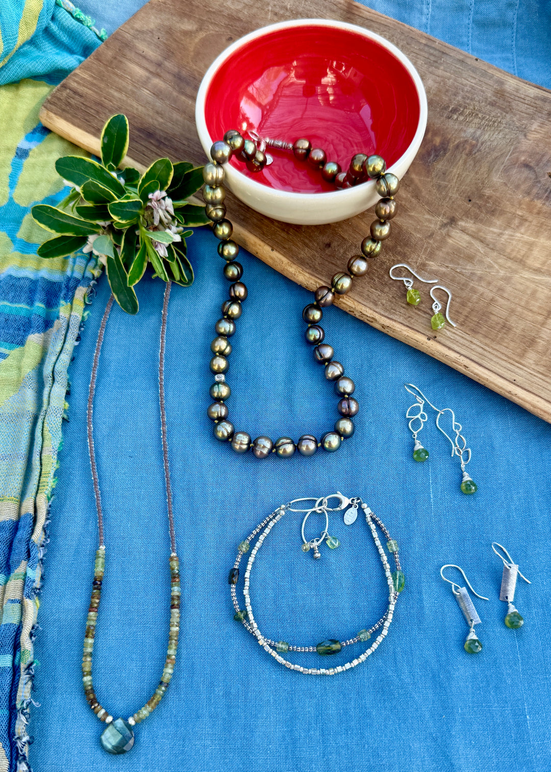 Olive Double Bracelet