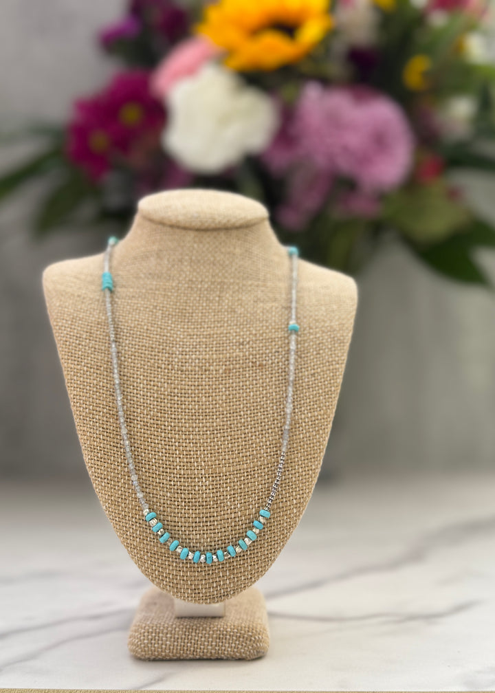 Trails of Turquoise Necklace
