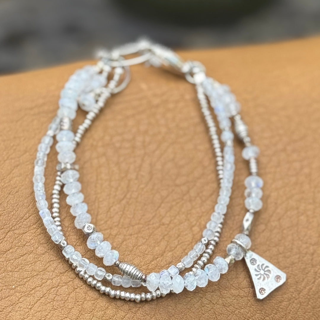 Multi Moonstone Bracelet