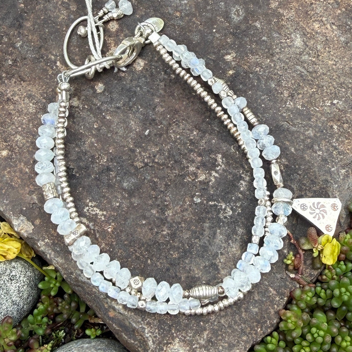 Multi Moonstone Bracelet