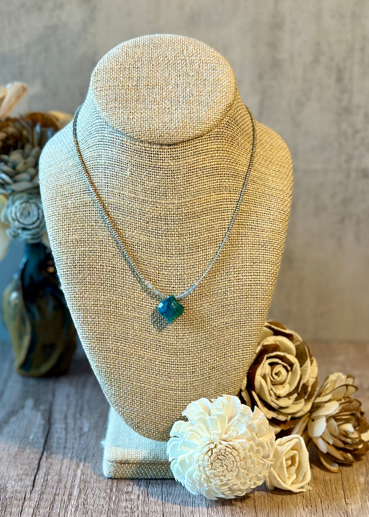 Chrysocolla Marquis Necklace