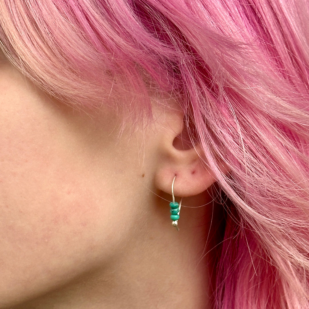 Turquoise Droplet Earrings