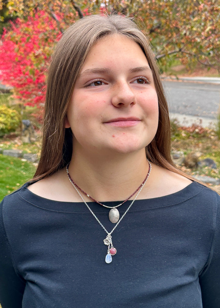 Gingko Leaf Charm Necklace