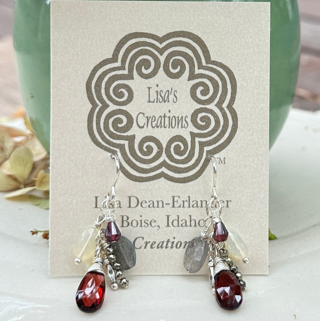 Little Red Corvette Chandelier Earrings