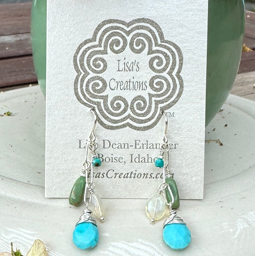 Mountain Stream Chandelier Earrings