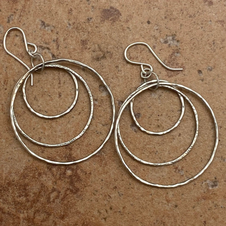 Silver Bracelet and Earrings Set