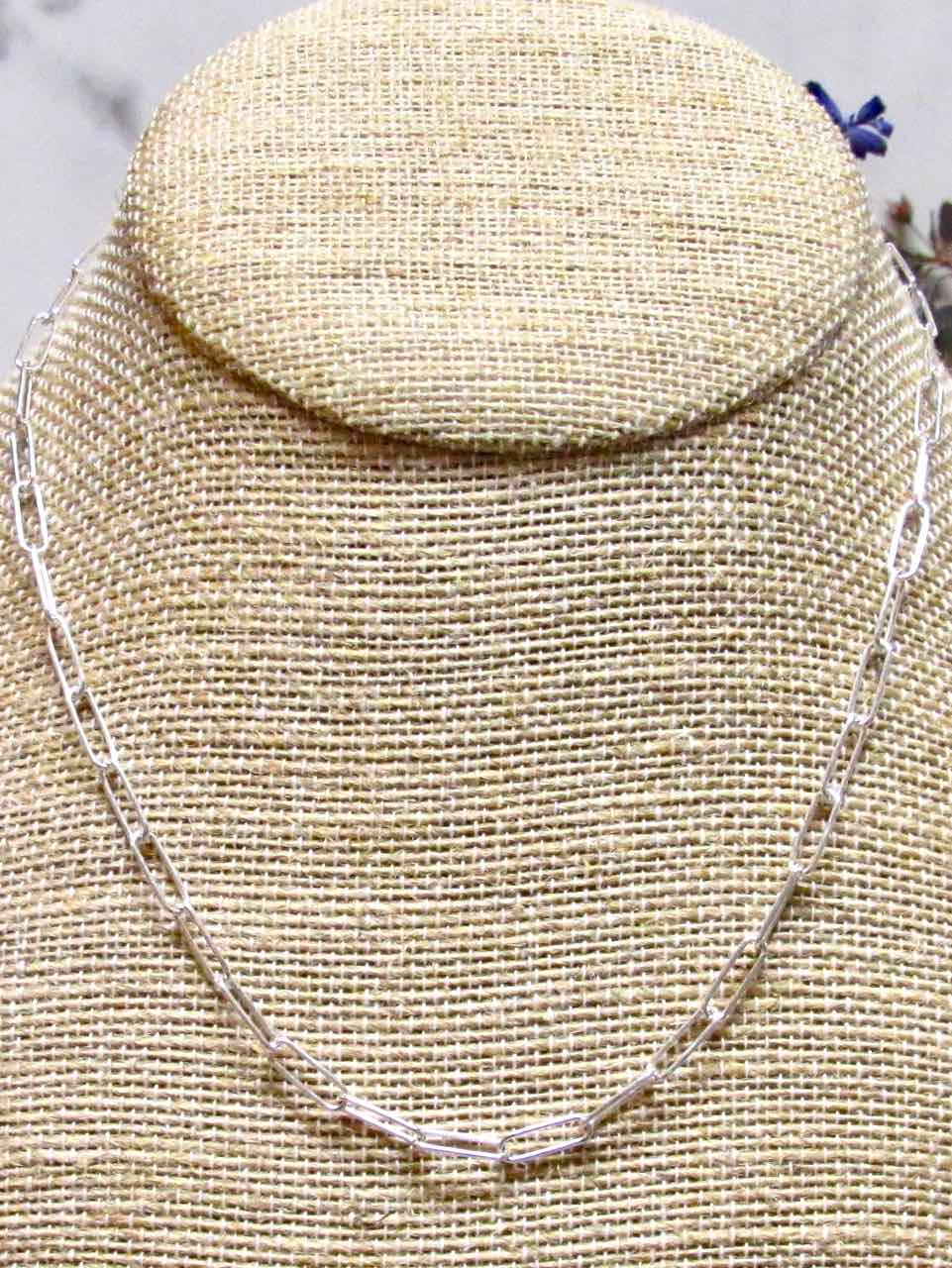 Paperclip Chain Necklace