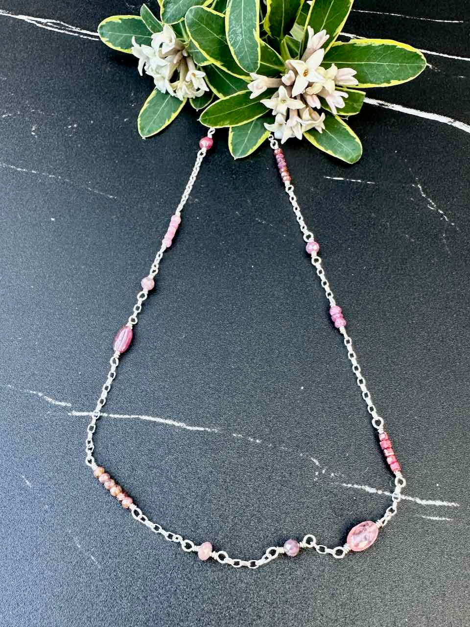 Gemstone Links Necklace