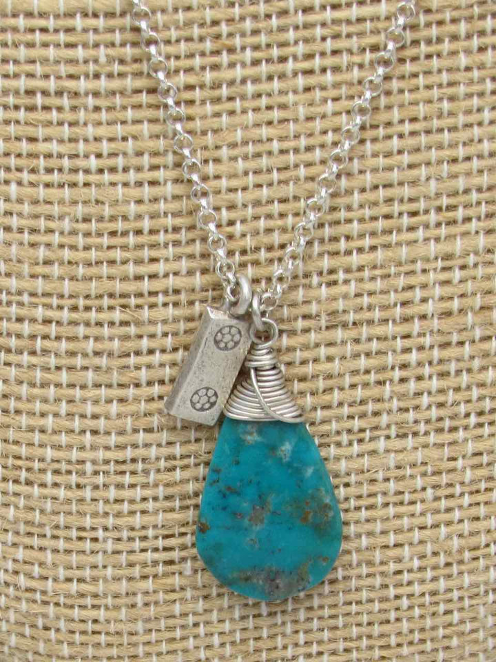 Turquoise Charm Necklace