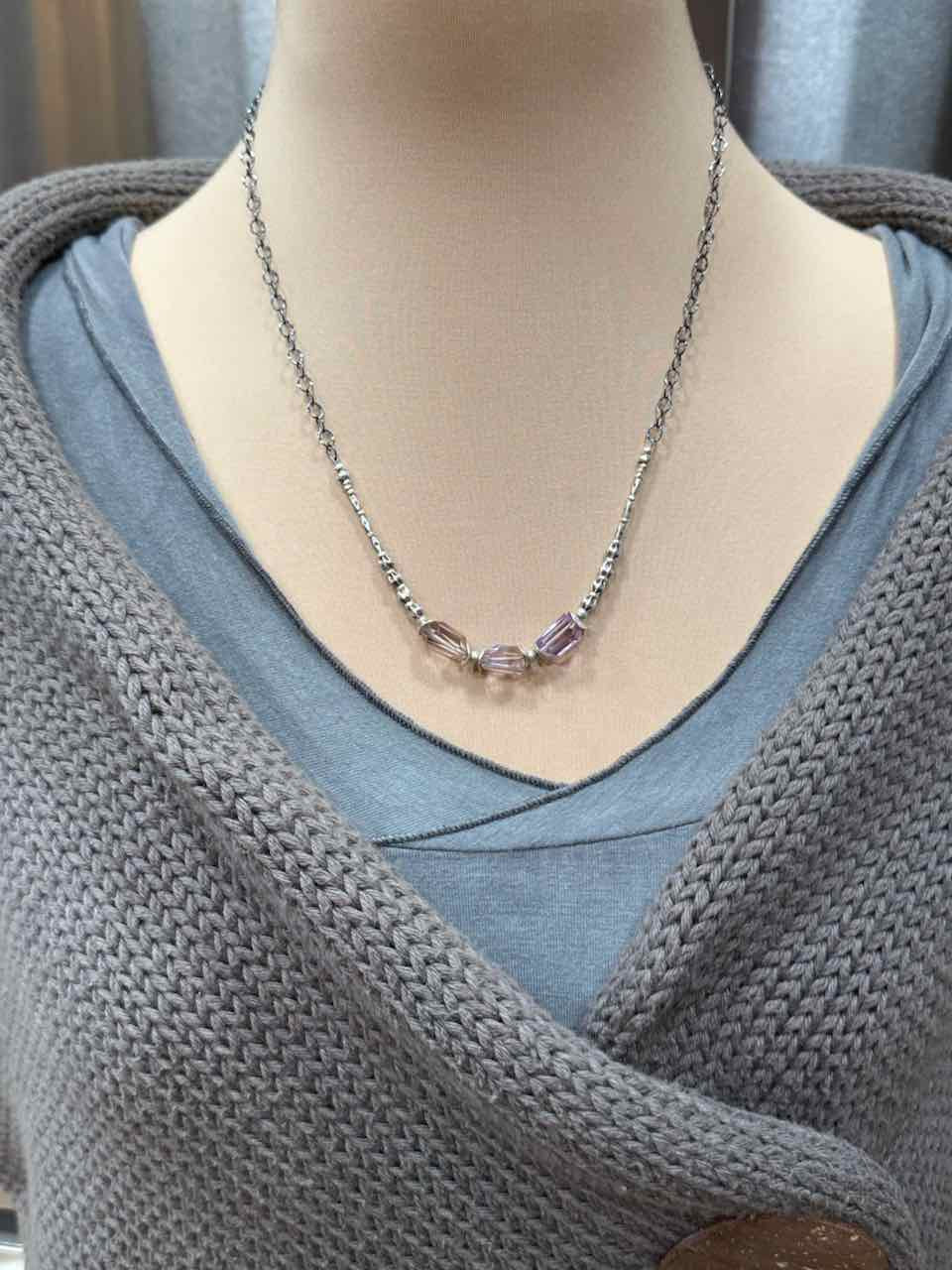 Ametrine Nugget Necklace