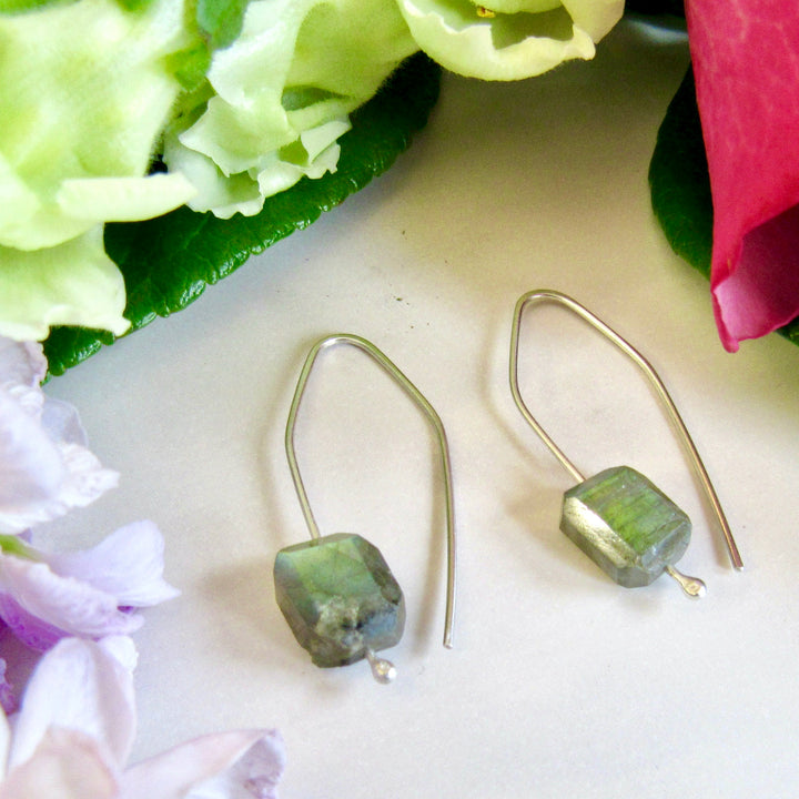 Wire Drop Earrings