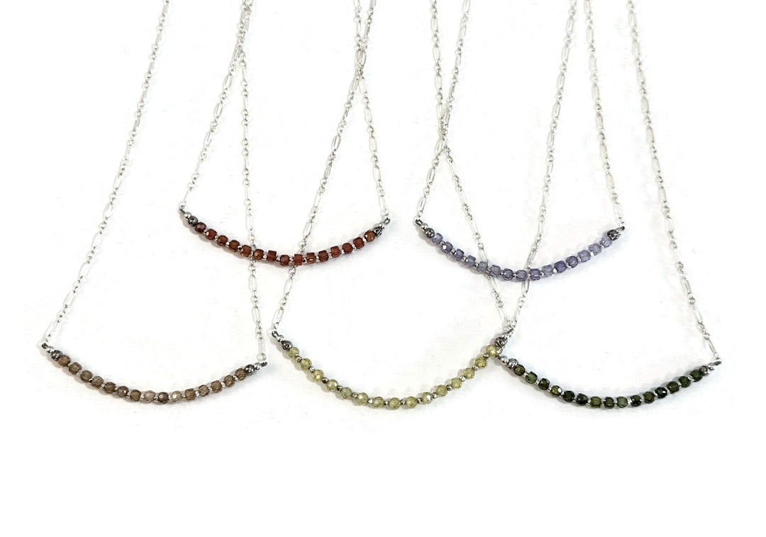 Zircon Choker Necklace