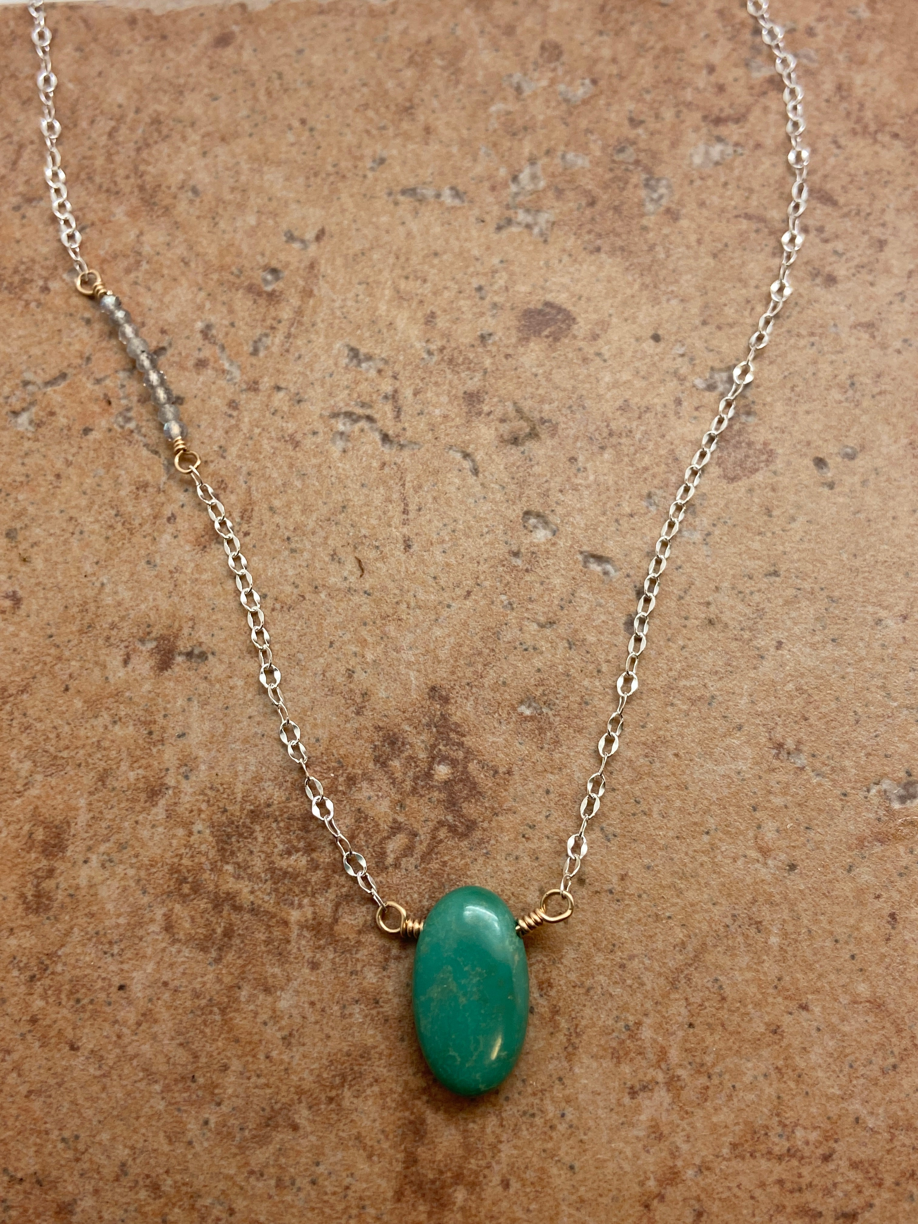 Campo Frio Turquoise Drop Necklace