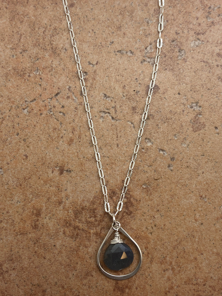 Framed Stone Necklace