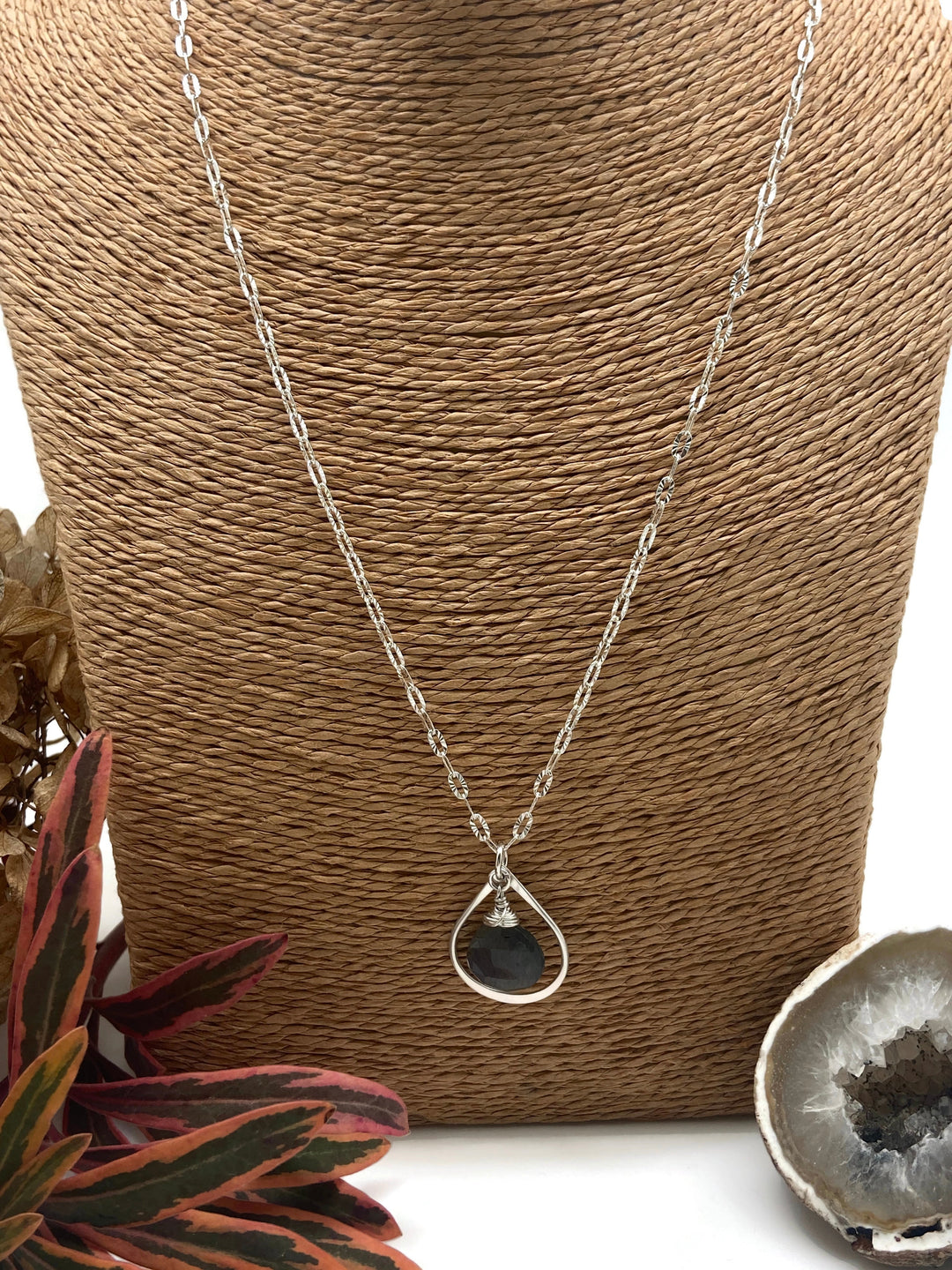 Framed Stone Necklace