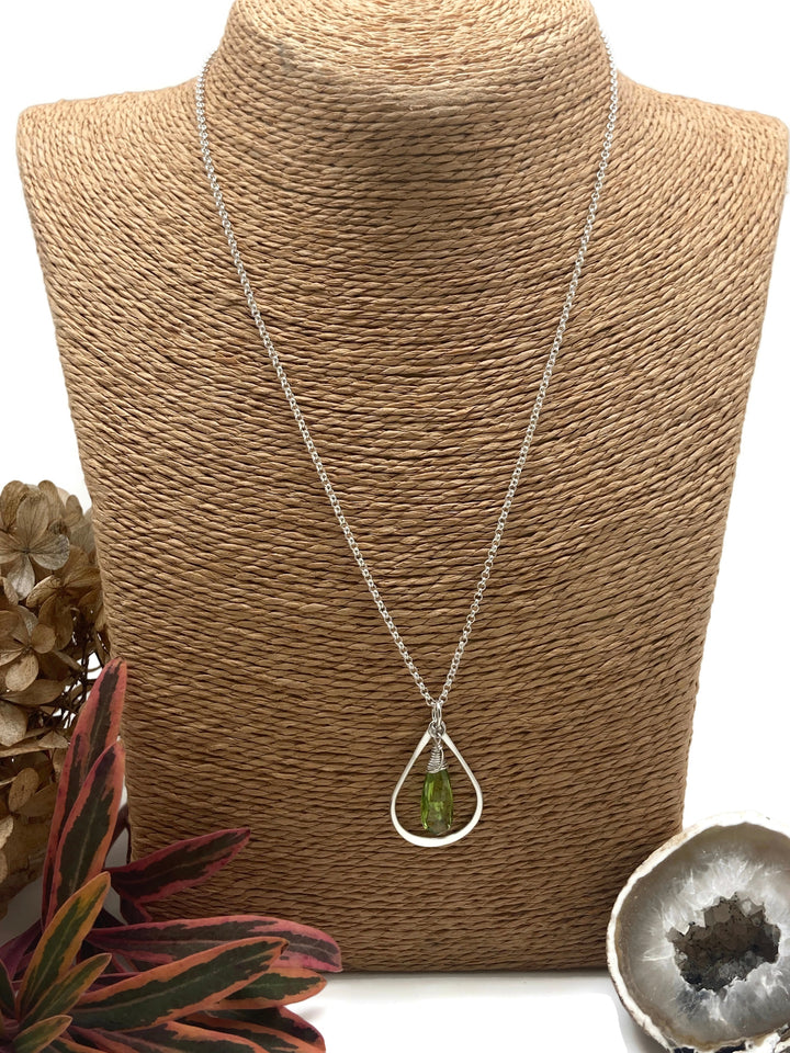 Framed Stone Necklace