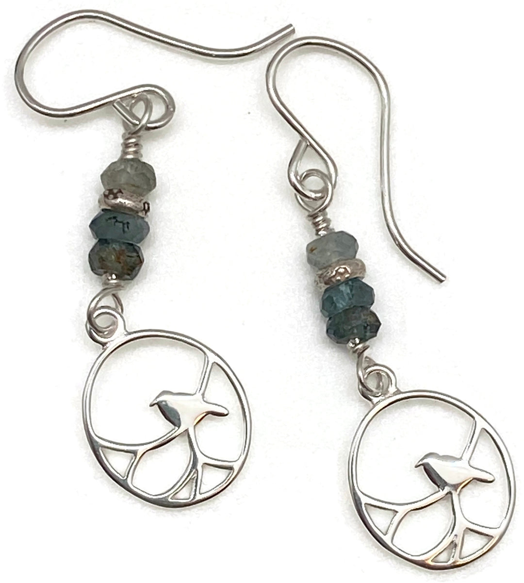 Aqua Flight Earrings