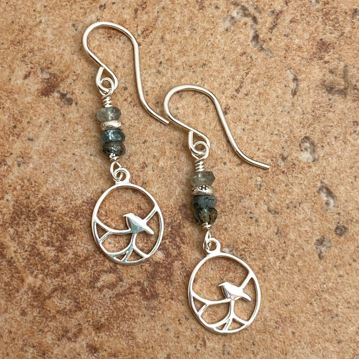 Aqua Flight Earrings