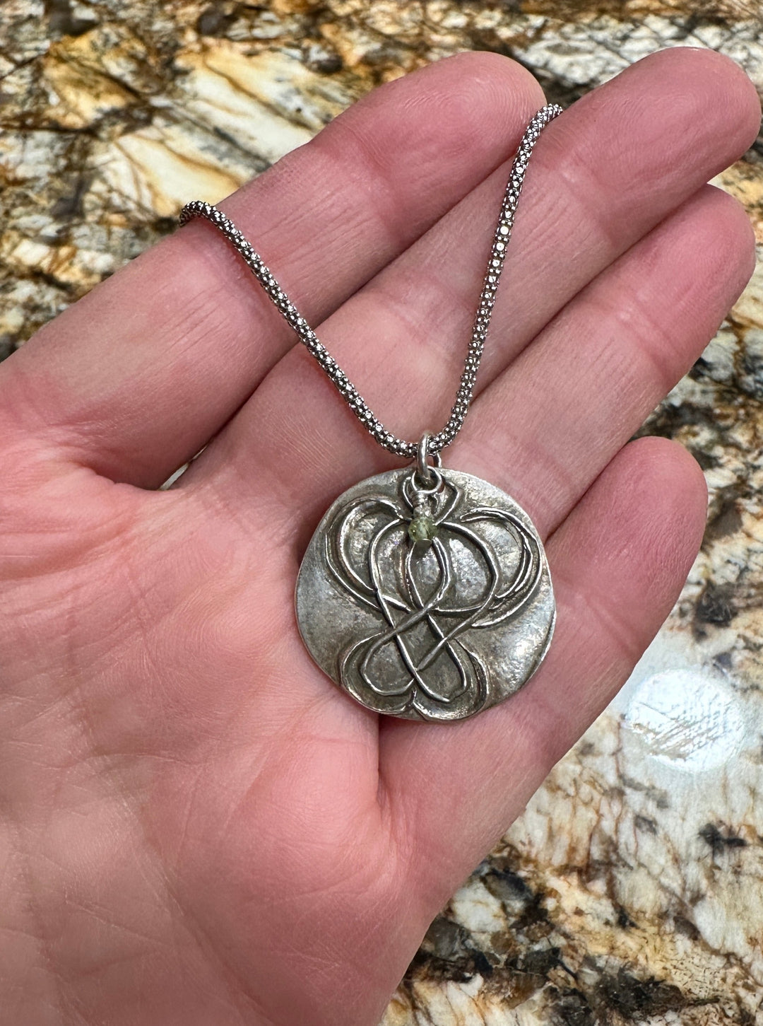 Silver Clay Pendant Necklaces