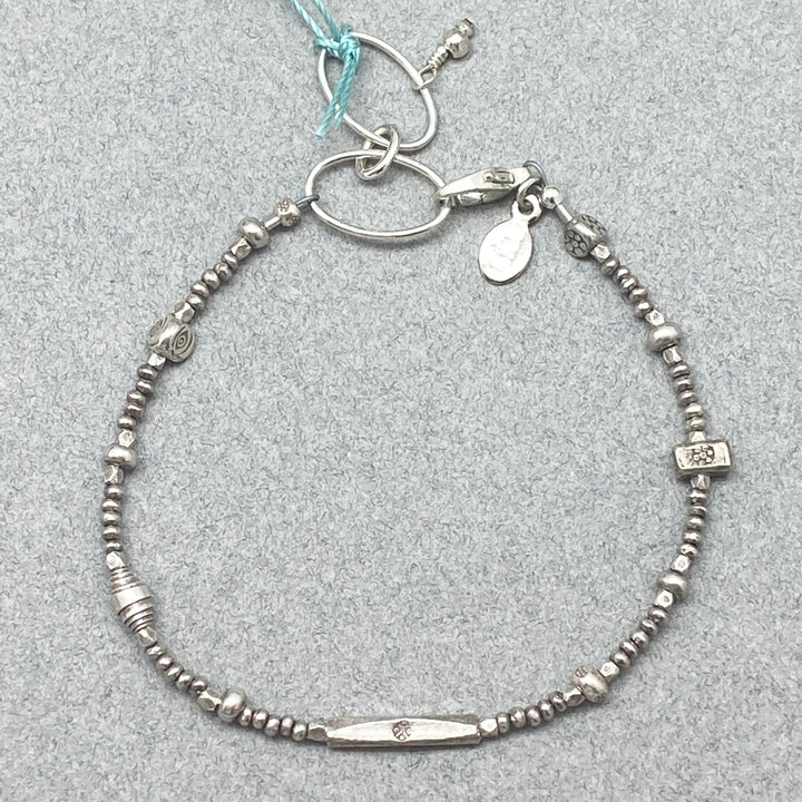 All Silver Bracelet