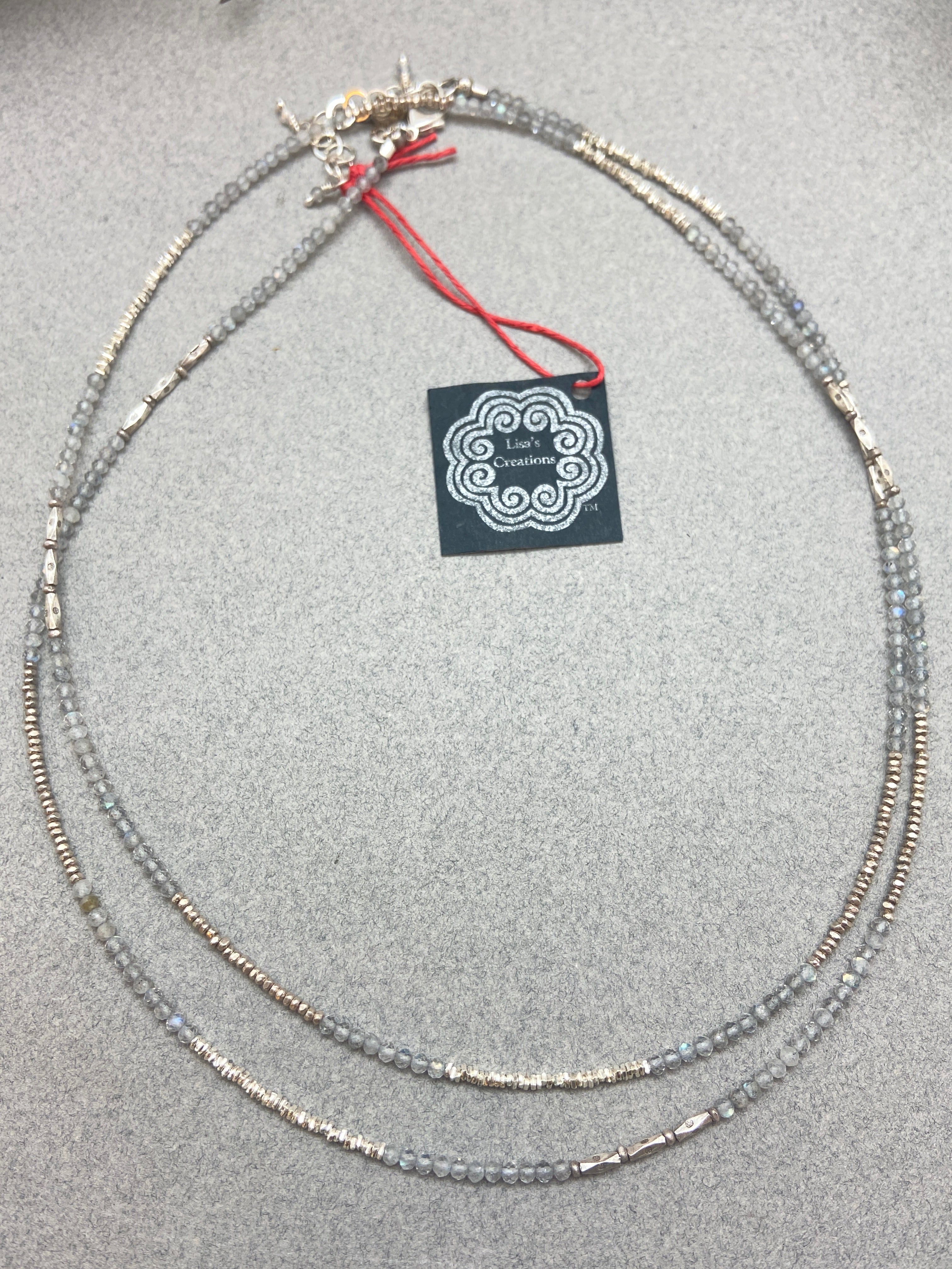 Long Labradorite Necklace