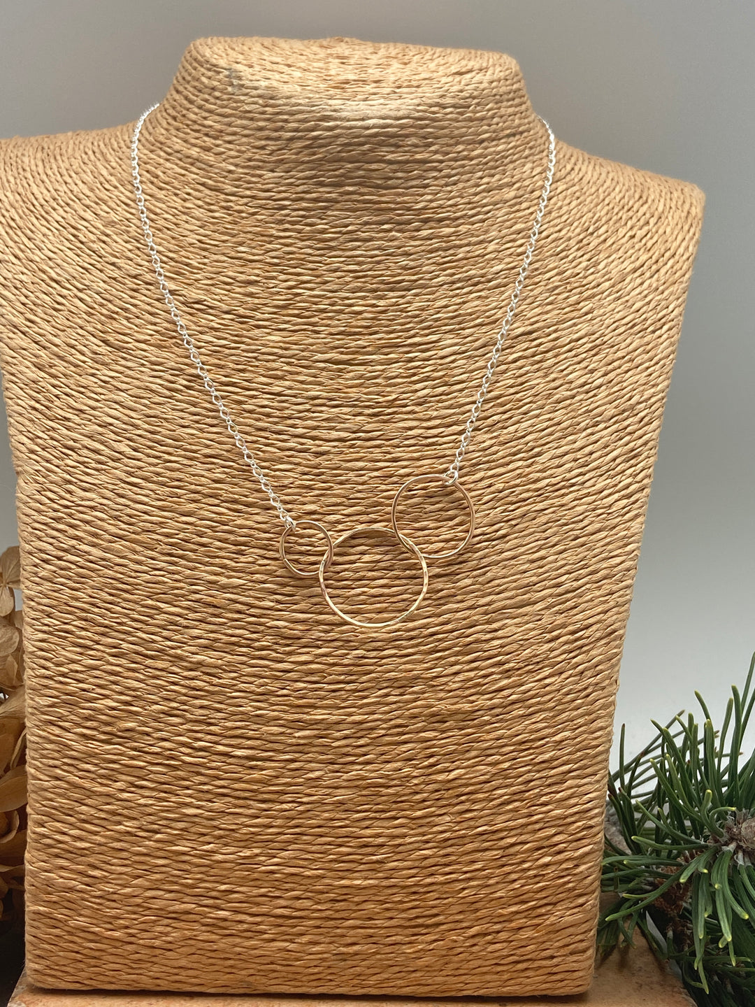 Golden Circles Necklace