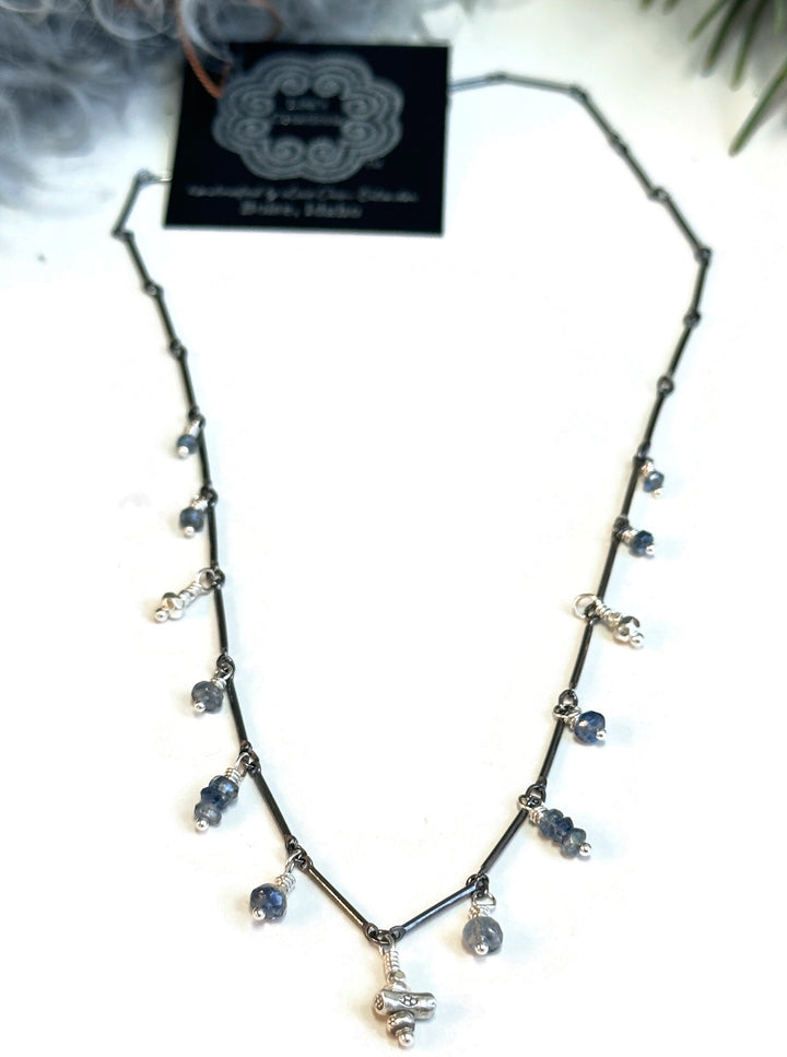 Kyanite Fringe Necklace