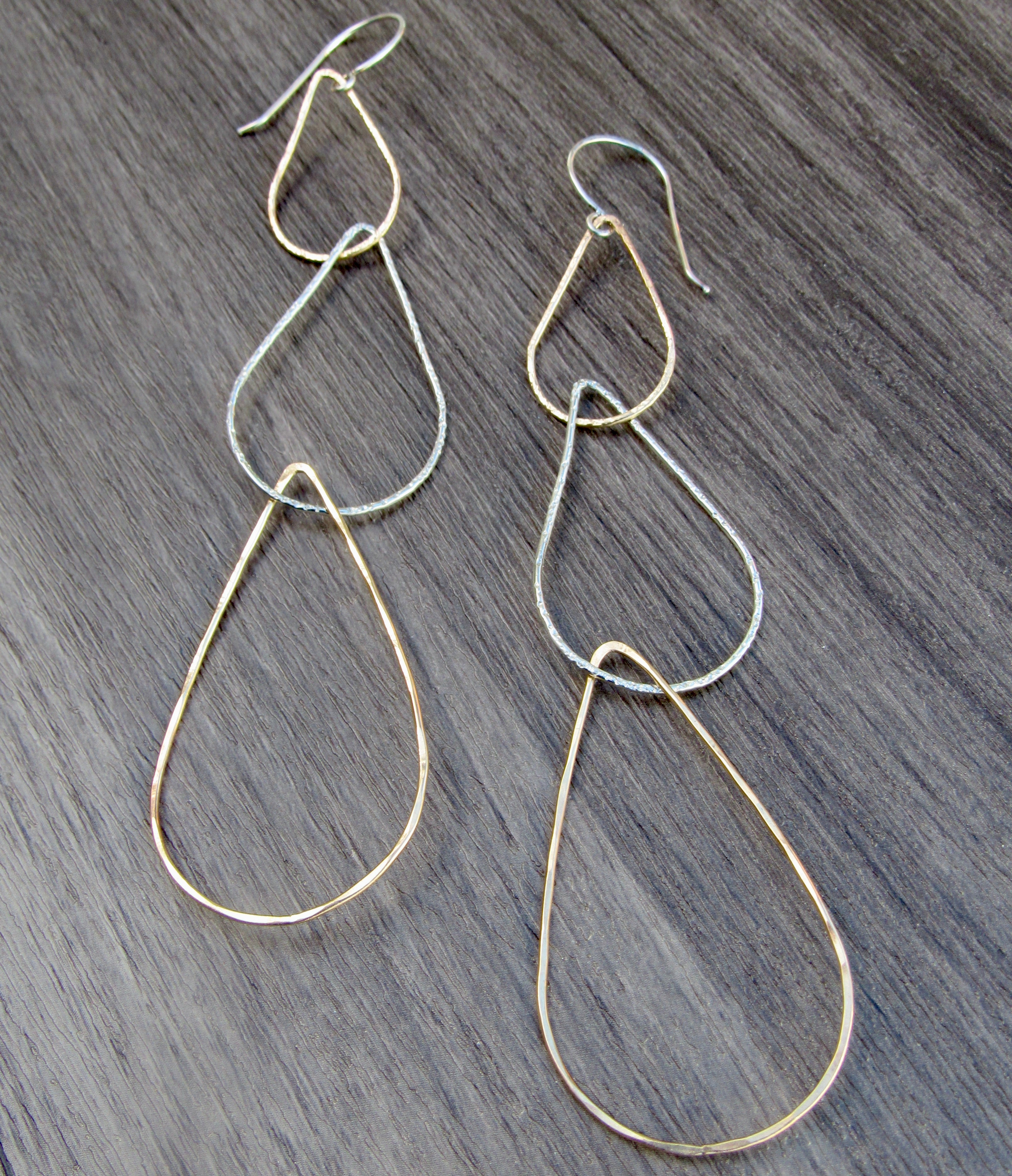 Geometric Chandelier Earrings