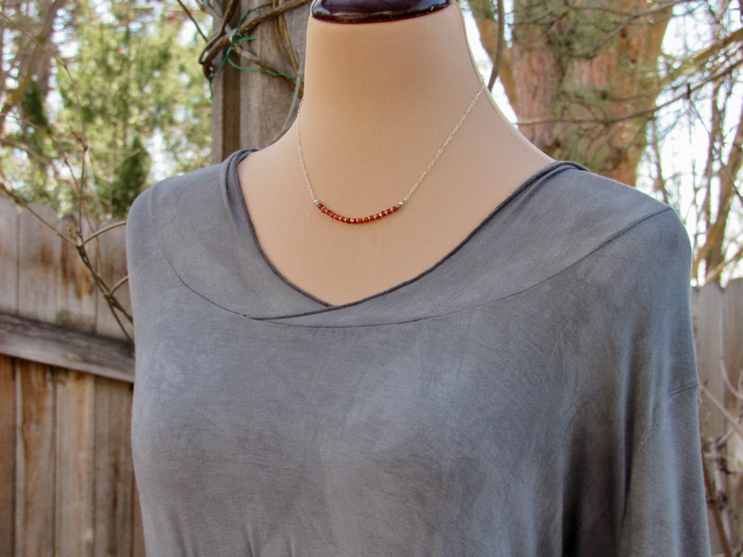 Zircon Choker Necklace